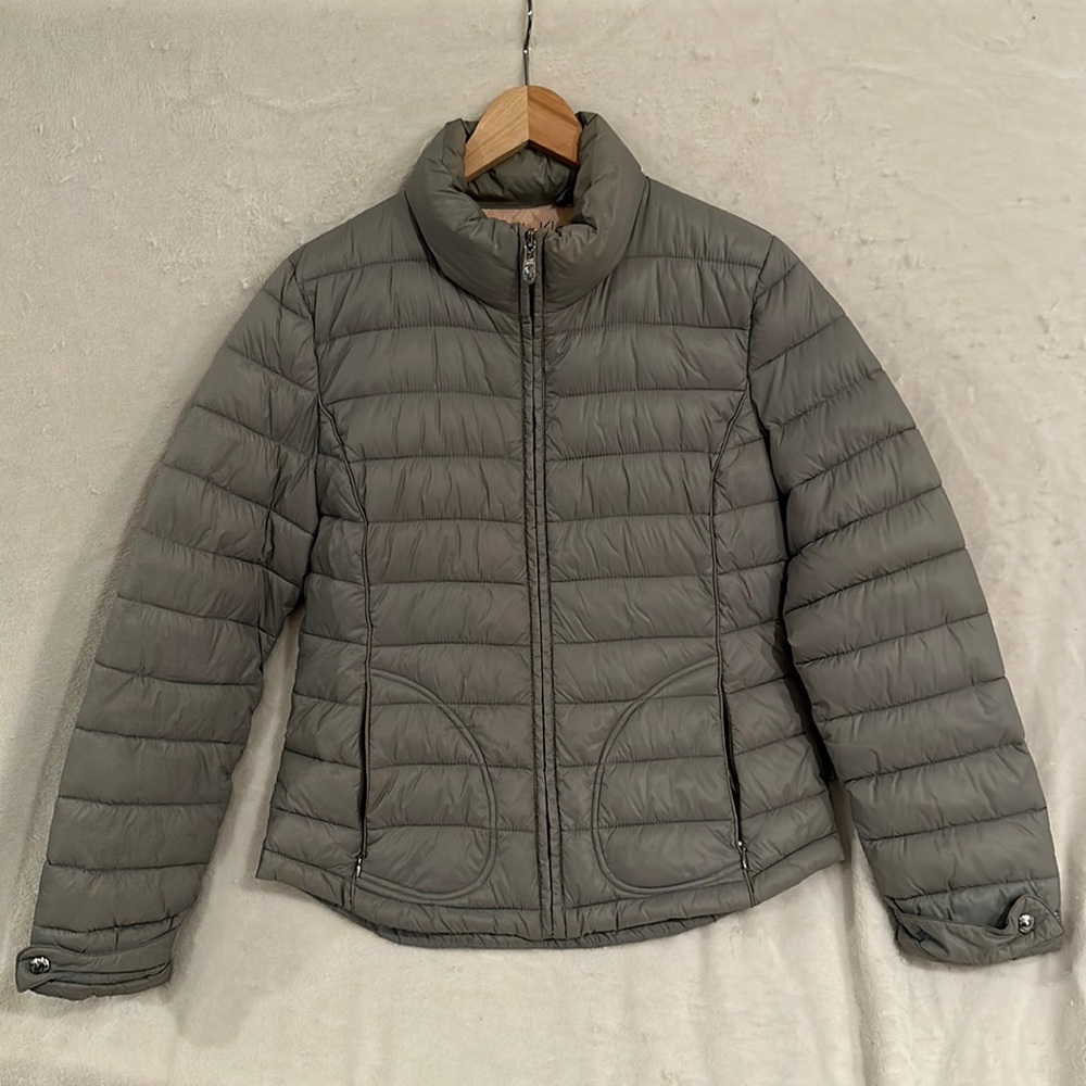 Calvin Klein Light Grey Puffer